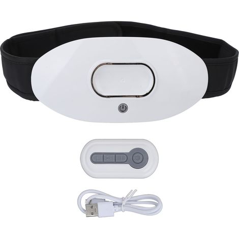 Ceinture chauffante électrique massage abdominal femme, compression chaude 3D ergonomique, ceinture thermique ajustable pour ventre, appareil de massage par chaleur (1/5)
