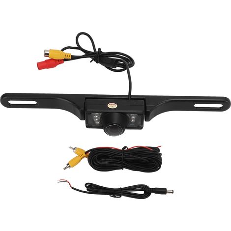 Caméra de recul infrarouge avec vision nocturne, système de lecture de plaque d'immatriculation, étanche IP65, pour voitures, SUV, camions, camping-cars et pick-ups (1/5)