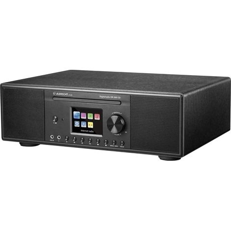 [GEBRAUCHT] B-Ware Albrecht Tischradio Internetradio Radio Cd Player Ukw Dab Bluetooth Usb Schwarz