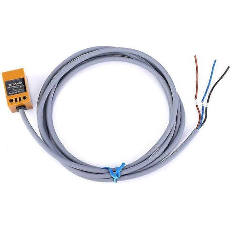 Interrupteur de proximité inductif carré BERM TL Q5MB1, capteur PNP NO 3 fils, détecteur de présence 10-30V DC, module de détection magnétique de haute précision (1/3)