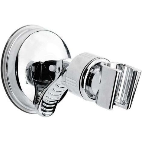 Support de Douche à Rotation 360 °, Ventouse Support de Douche Reglable Sans Percer pour Accessoire Fixation Pommeau Douche Salle de Bains (1/4)