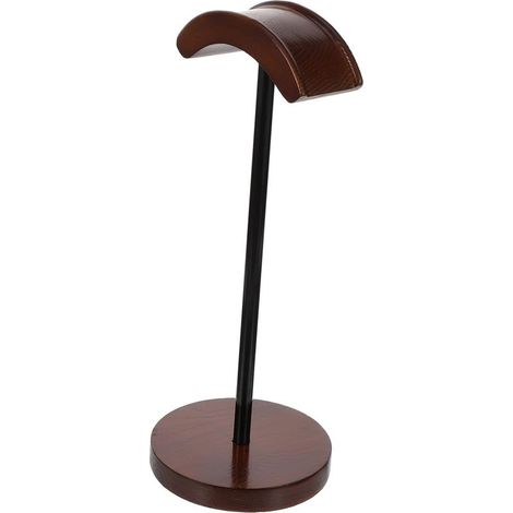 Support Casque Audio pour Bureau Étagère De Rangement Bois pour Écouteurs (1/5)