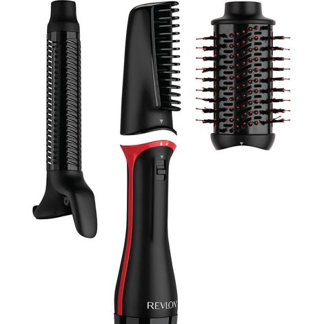 Revlon One-Step Hair Dryer & Multi-Styler 3-in-1 Tool with Detachable Head Curling Iron Hair Dryer Styler RVDR5333 Black Multi Styler