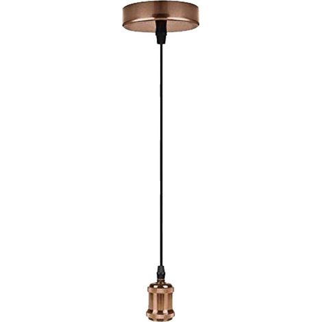 LAMPADARIO IN METALLO 'VINTAGE CM1040' colore ramato chiaro