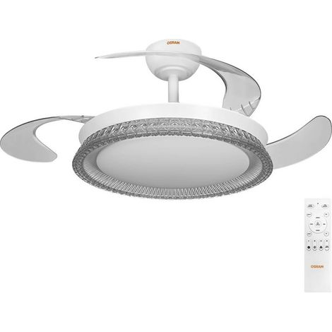 OSRAM Ceiling Fan Cierzo 1220mm 60W CCT RGB Ventilatore da soffitto 60 W (Ø) 1220 mm con illuminazione, con telecomando (1/4)