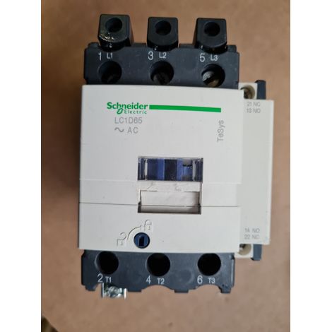 Schneider LC1D65V7 30kW , 400V Contacteur 3P, LC1D65, SCHNEIDER