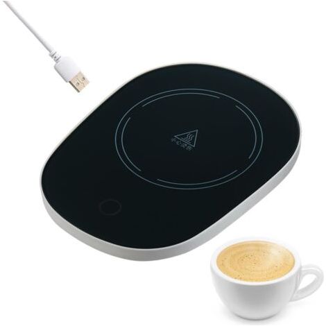 royaluxe-USB Chauffe-Boissons,Chauffe-Tasses USB,Chauffe Tasse de Café,Chauffe-Tasses USB,Chauffe Tasse Électrique,Chauffe Tasse Bureau,Chauffe-Boissons,Chauffe-café Intelligent,Chauffe-Boissons (Vert