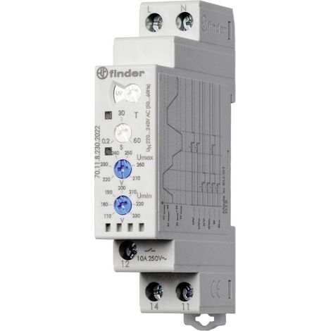 Überwachungsrelais 220 - 240 V/AC 1 Wechsler Finder 70.11.8.230.2022  1 St.