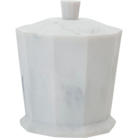 Premier Housewares Polyresin Jars / Jar With Grey Finish Jar Modern Concrete Storage Jars With Lids Polyresin Jars With Lid 10 x 13 x 11 (1/5)