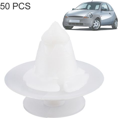 Ej.Life 50pcs fixation de pare-chocs pare-chocs boucle de fixation pour Ford KA RB 1038008 (1/5)