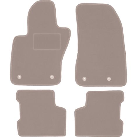 Tappetini in velluto beige per: Jeep Renegade SUV (2014-2019) (1/5)