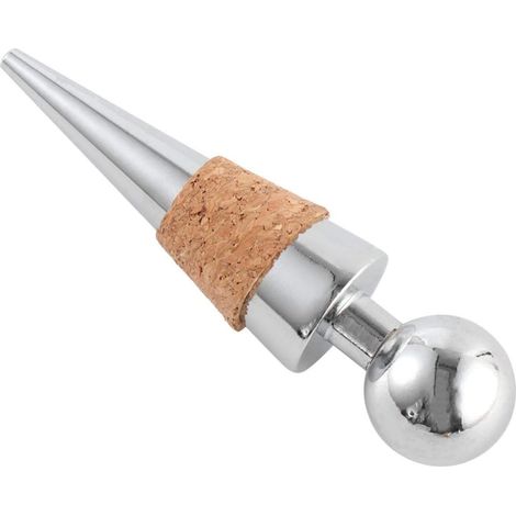 Bouchon en acier inoxydable pour bouteilles de vin, réutilisable, pour un usage quotidien à la maison.-AquaForge (1/5)