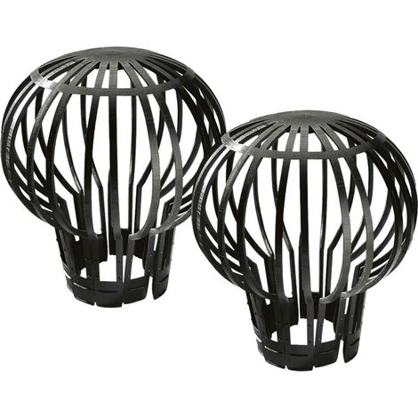 Protections d'égout de gouttière, protections de gouttières flexibles (2 pièces) (1/5)