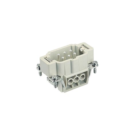 Inserto Maschio Frutto Spina Connettore 6P+T 16A