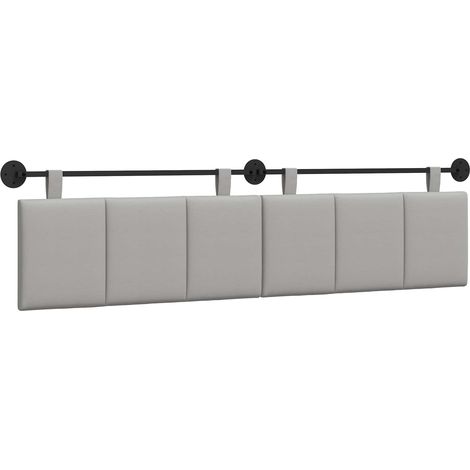 Maison Exclusive - Testiera sospesa Grigio Nuvola Tessuto