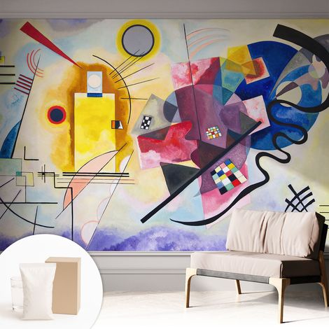 Carta Da Parati - Murale Alla Moda Decorazione - Camera Da Letto - Con Colla Gratuita Astrazione colorata 312x219 cm (1/5)