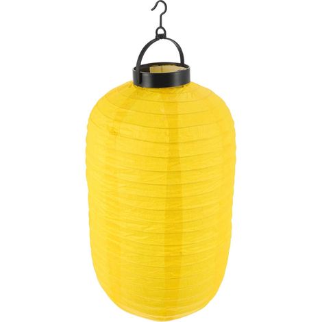 Lanterne Japonaise en Papier LED sans Pile Lanterne Suspendue Jaune Style Japonerie pour Décoration de Restaurant Maison et Extérieur Lampe Décorative d'Ambiance Festive 1 (1/5)