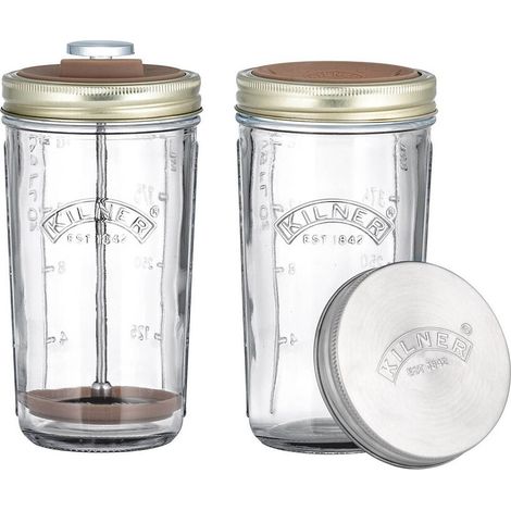 KILNER Nussmilch Herstellungs-Set 2-teilig