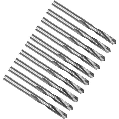 Lot de 10 fraises à bout tranchant en acier au tungstène haute dureté, résistantes à l'usure, pour défonceuse CNC, 6,5 mm (1/5)