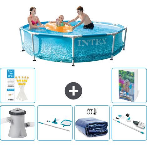 Frame Pool Rund - 305x76 cm - 7-teilig S323