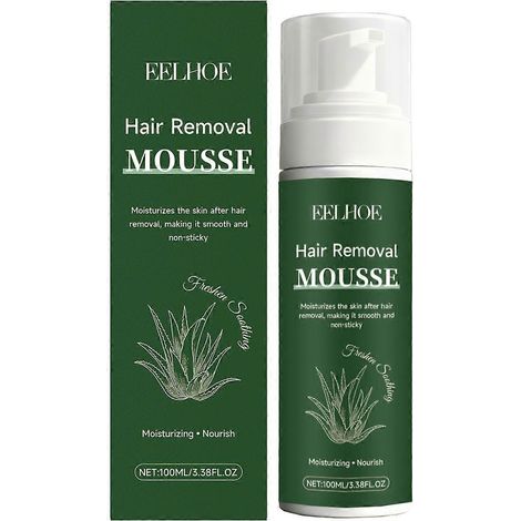 Épilation rapide pour poils épais et fins. Convient aux peaux sensibles et à tous les types de peau. Peau lissée et prête pour l'été. (1/5)