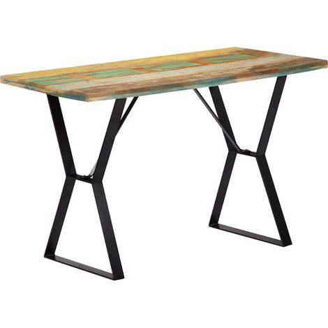 Esstisch 120x60x76 cm Altholz Massiv
