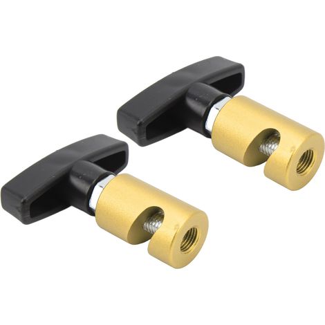 Lot de 2 Pinces Multifonctions Universelles 12mm pour Bougies d'Allumage, Support de Levage M12 pour Hayons et Coffres, Jaune (1/5)
