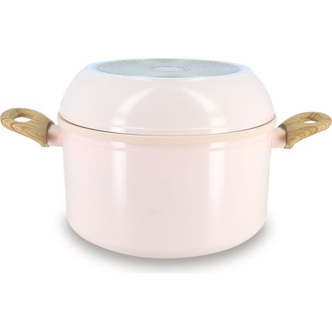 Batterie de cuisine amovible 8 pièces en aluminium recyclé, SUPER BALL