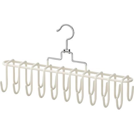 Kleiderbügel mit mehreren Haken zur Organisation Ihrer Garderobe – Metall-Kunststoff-Mischung, Kapazität für 20 Kleidungsstücke, kompaktes Design zum Trocknen und Aufbewahren von Wäsche. Farbe: Aprico (1/5)