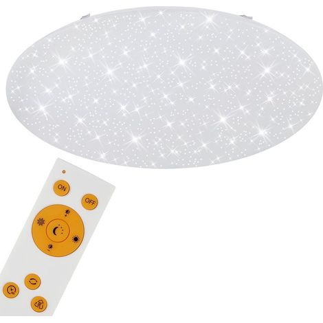 Lampada da soffitto a LED CCT dimmerabile cielo stellato telecomando Ø75,5cm 80W Briloner (1/9)