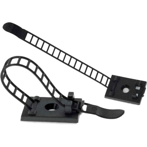 Fascetta per cavi inline cable tie regolabile 8.5 cm 10 pezzi (1/2)