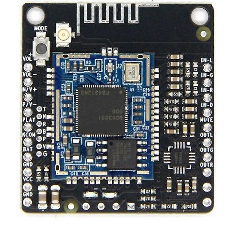 QCC3031 Aptxhd Module Audio Entrée Line-In Lossless HiFi Bluetooth 5.1 Récepteur Carte pour BT Headset NO DC 3.3-4.2V (1/5)