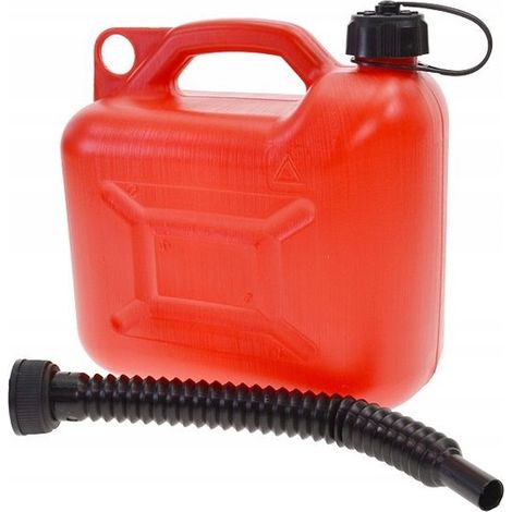 Bidon,garrafa de plastico de 10 lts homologado para combustible,gasolina...etc (1/3)