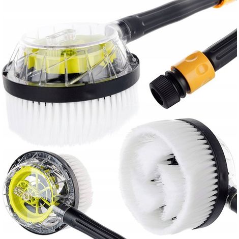 BROSSE ROTATIVE DE LAVAGE DE VOITURE POUR TUYAU DE 1/2 POUCE