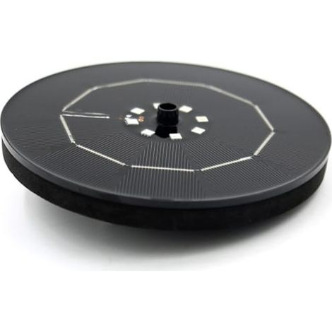 Fontaine solaire avec batterie 16 cmCJY