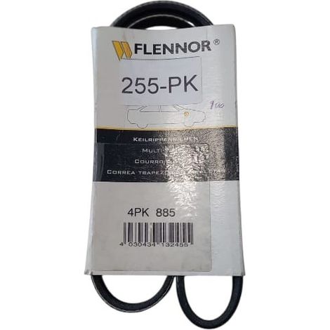 4pk885 cinghia poly-v alternatore servizi marca flennor (1/5)