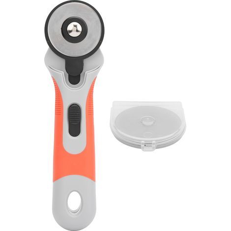 Tragbarer Nährollenschneider mit 10 1,8-Zoll-Klingen zum Schneiden von Stoff, Baumwolle und Leder (1/5)
