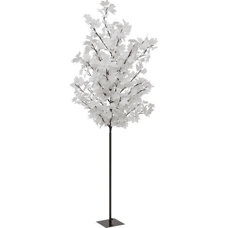 Árbol de exterior blanco 300 LED blanco cálido H200cm - Feeric lights & christmas