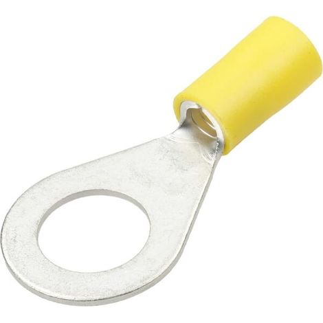 Cosse ronde jaune UNIVERSEL LA9080KR (1/2)