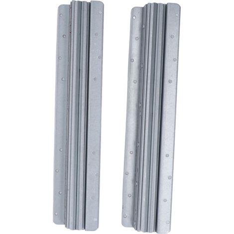 Coulisse télescopique 3 sections renforcée pour meuble bas d'escalier, 800-1850mm, glissière cachée épaisse 32 pouces, rail coulissant robuste (1/5)