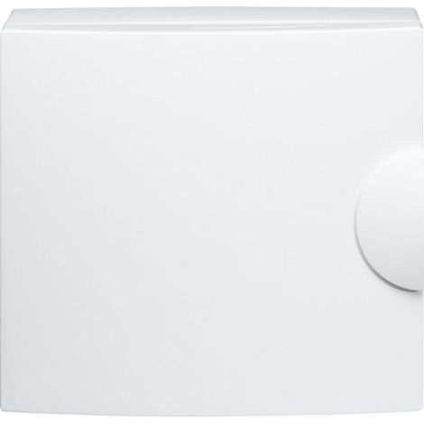 Hager – Porte de coffret électrique pour panneaux de contrôle – Dimensions 250 x 225 x 110 mm – Couleur blanche RAL9010 – Type de fermeture loquet