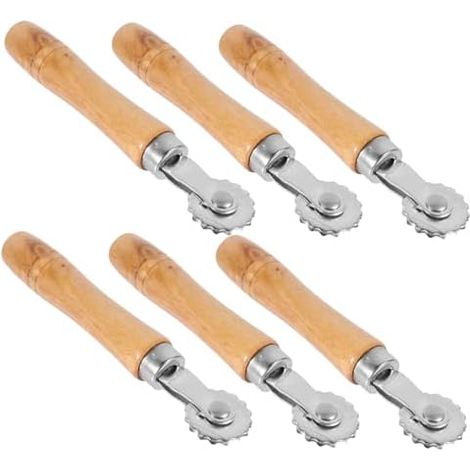 CSPARKV 6Pcs Wire Wrapping Device Bee Tool Portable Beekeeping Tools Beekeeping Equipment Beekeeping Equipment Hive Wrapper Wooden Wire Wrapper Khaki (1/5)
