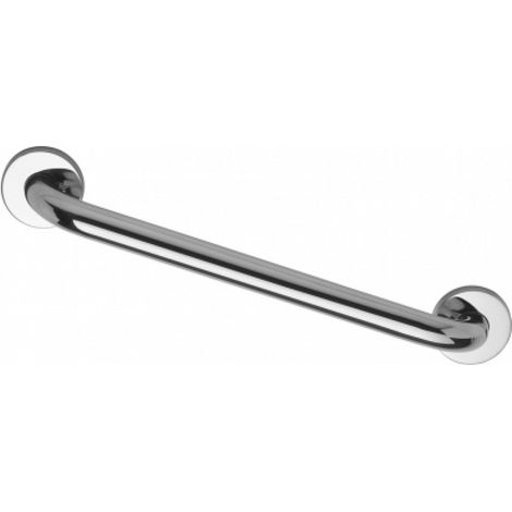Barre d'appui droite Inox poli brillant 400mm adaptée PMR et Séniors