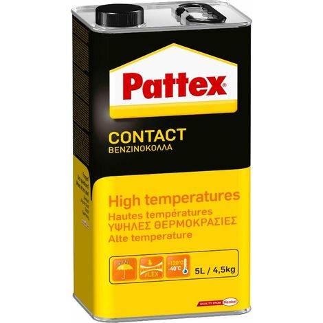 Adhesivo de contacto alta temperatura PATTEX - lata 4,5 kg - 1419294