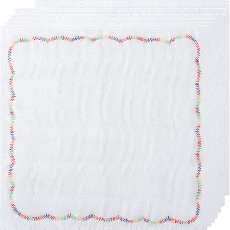 Chiffon Nettoyage Anti-Huile - Chiffon Cuisine 8 Couches en Coton et Microfibre - Pour Vaisselle et Surfaces Grasses - Lot de 1 2 5 ou 10 Pièces (1/5)