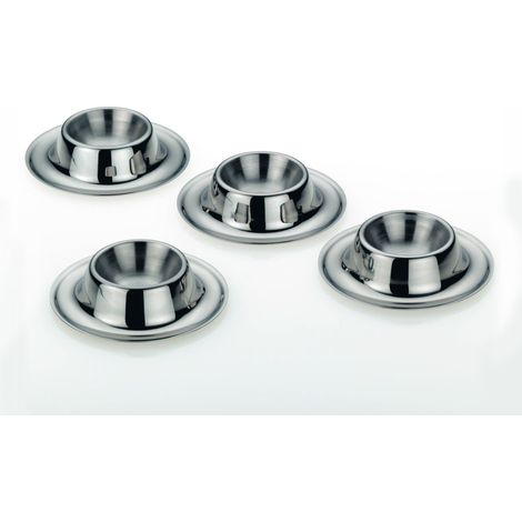 Coquetiers en acier Kela Vision, lot de 4. (1/5)