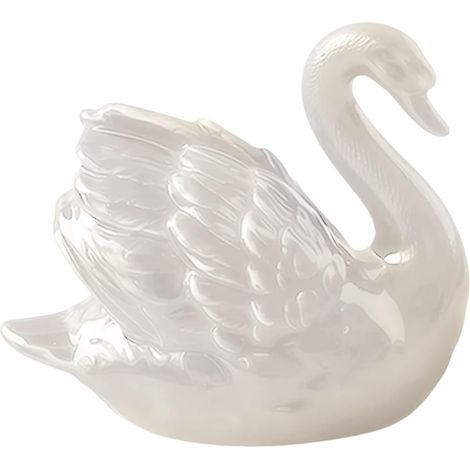 vis de WC Élégant style cygne vintage Cache vis décoratifs (1/5)