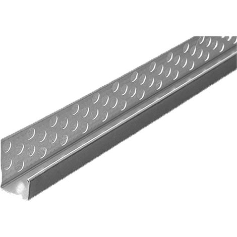 1PZ PROFILO PARABORDO A 'U' PER CARTONGESSO cm 300