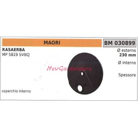 Tapa de la rueda trasera del cortacésped MAORI MP 5819SVBQ 030899