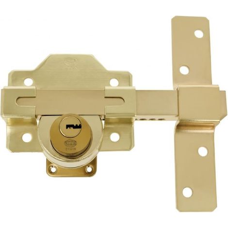 AMIG  Verrou de sécurité  5  88 x 153 mm  Acier  Or (1/5)